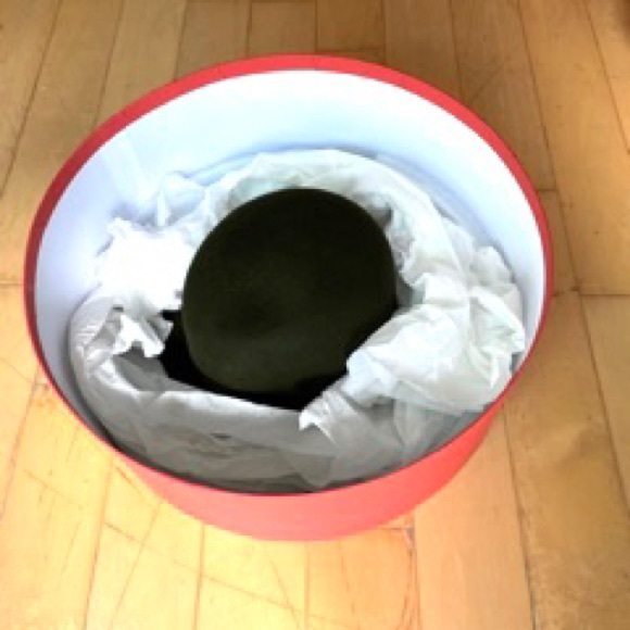 Fur Felt Flat Brim Fedora Hat - Picture 6 of 9